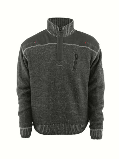 Mascot Strickpullover mit kurzem Reißverschluss